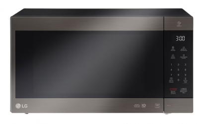 LG Horno de Microondas MS2097HST, 2 Pies Cúbicos, 1550W, 56 Litros, Negro 
