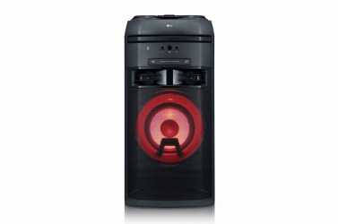 LG OK55 Mini Componente, Bluetooth, 700W RMS, USB 2.0, Karaoke, Negro 