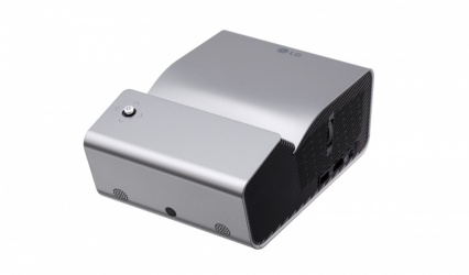 Proyector Portátil LG PH450U DLP, WXGA (1280x720), 450 Lúmenes, Bluetooth, Tiro Corto, 3D, con Bocinas, Negro/Plata 