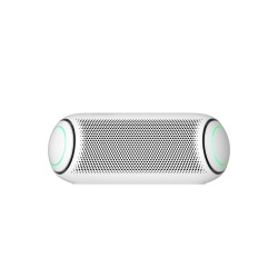 LG Bocina Portátil XBOOM Go PL5, Bluetooth, Inalámbrico, 20W RMS, Blanco - Resistente al Agua 