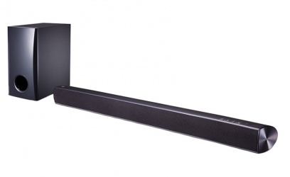 LG Barra de Sonido con Subwoofer SH2, Bluetooth, 2.1, 100W RMS, USB, Negro 