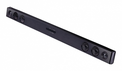 LG Barra de Sonido con Subwoofer SJ3, Bluetooth, Inalámbrico, 2.1, 100W RMS, USB 2.0, Negro 