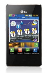 LG T375 3.2'', 240 x 320 Pixeles, Bluetooth 2.1+DER, WLAN, Negro 