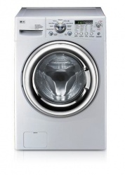 LG Lavadora de Carga Frontal WDE13890RD, 13kg, 9 Programas de Lavado, Blanco 