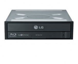 LG WH16NS40 Quemador de Blu-ray, BD-R 16x / DVD+R 16x, SATA, Interno, Negro 