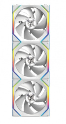 Ventilador Lian Li Uni Fan SL Wireless 120, 3x 120mm, 2000RPM, ARGB, Blanco 