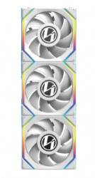 Ventilador Lian Li Unifan Sl White Wireless LCD 120, 3x 120mm, 1900RPM, ARGB, Blanco 
