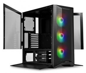 Gabinete Lian Li Lancool II Mesh RGB Type C con Ventana, Midi-Tower, ATX/EATX/ITX, USB 3.0, sin Fuente, Negro 