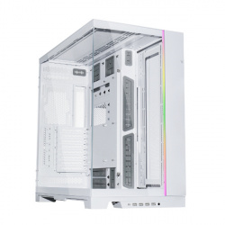 Gabinete Lian Li O11 Dynamic EVO XL con Ventana ARGB, Tower, ATX/Micro-ATX/Mini-ITX, USB 3.0, sin Fuente, sin Ventiladores Instalados, Blanco 