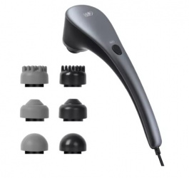 Life & Care Masajeador 6973824390326, para Cuerpo Completo, 5 Velocidades, Negro/Gris  