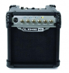 Line 6 Amplificador para Guitarra MICSPR, Alámbrico, 1 Canal, 6W, Negro 