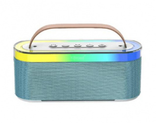 Link Bits Bocina Portátil KTS-2112, Bluetooth, Alámbrico/Inalámbrico, USB-C, 5W, Plata 