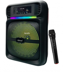 Link Bits Bocina Portátil KTS-2168, Bluetooth, Alámbrico/Inalámbrico, 20W, Negro 