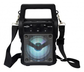 Link Bits Bocina Portátil KTS-2295, Bluetooth, Alámbrico/Inalámbrico, 5W, Negro 