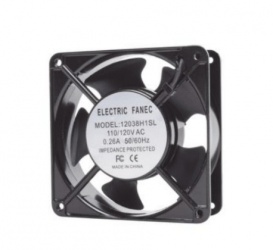 LinkedPRO Ventilador para Gabinete 120-38, 2300RPM, 120V, Negro 