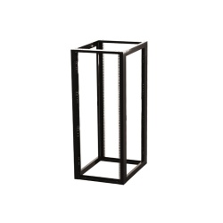 LinkedPRO Rack Estándar 19'' de 4 Postes, 24U, Negro 