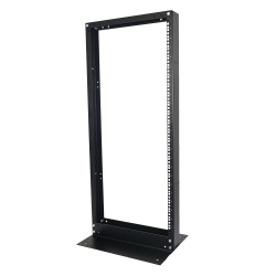 LinkedPRO Rack Abierto de 2 Postes 19'', 24U, hasta 460Kg, Negro 