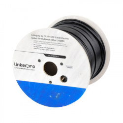 LinkedPRO Bobina de Cable Ethernet Cat5e, UTP, 305 Metros 