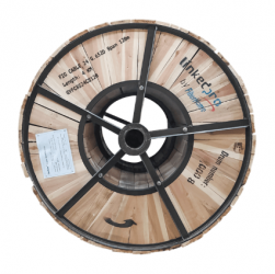 LinkedPRO Bobina de Fibra Óptica G.652D, Monomodo, 4000 Metros 