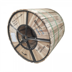 LinkedPRO Bobina de Fibra Óptica G.652D, Monomodo, 4000 Metros 