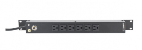 LinkedPRO PDU para Rack 1U HTCM1U6C, 15A, 120V, 6 Salidas 