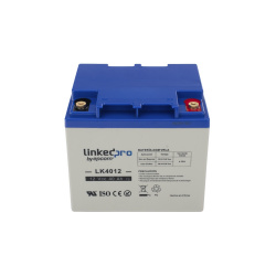 LinkedPRO Batería para Alarma LK4012, 12V, 12A, 40Ah, Salida 12V 