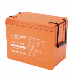 LinkedPRO Batería para Alarma LK7512FR, 12V, 75Ah 