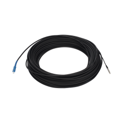 LinkedPRO Cable Fibra Óptica Monomodo OS1/OS2 SC/APC Macho - SC/APC Macho, Núcleo 9µm, Cubierta 125µm, 50 Metros, Negro 
