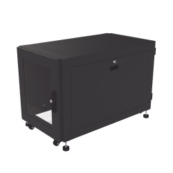 LINKEDPRO Gabinete para Piso, 12U, hasta 567Kg, Negro 