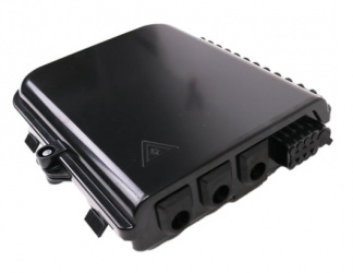 LinkedPRO Cierre de Empalme para Fibra Óptica LP-FAT08-3, 24 Conectores, SC/APC, Monomodo 