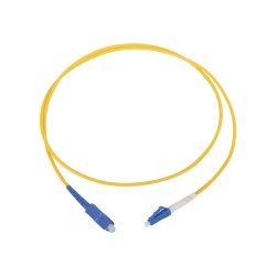 LinkedPRO Cable Fibra Óptica Monomodo LC Macho - SC Macho, 1 Metro, Amarillo 