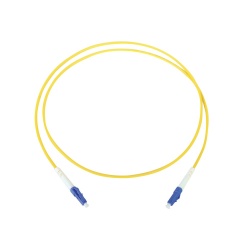 LinkedPRO Cable Fibra Óptica Monomodo LC Macho - LC Macho, 1 Metro, Amarillo 
