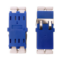 LinkedPRO Acoplador de Fibra Óptica Dúplex LC, Azul, para Placas L-FO-D12 
