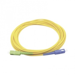 LinkedPRO Cable Fibra Óptica Monomodo OS1/OS2 SC Macho - SC Macho, 3 Metros, Amarillo 