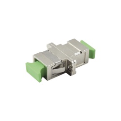 LinkedPRO Módulo Acoplador de Fibra Óptica Monomodo SC/SC, Plata 