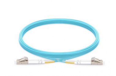 LinkedPRO Cable Fibra Óptica Multimodo OM3 LC Macho - LC Macho, 5 Metros, Aqua 