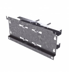 LinkedPRO LP-FORTE-09U-BRA-R2 Soporte de Montaje para Gabinete, 1 Pieza, Acero Galvanizado 
