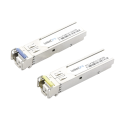 LinkedPRO Módulo Transceptor LP-IND-SFP-BD-10G-10, SFP+, LC, 10000 Mbits/s, 10km, 1310nm, 2 Piezas 