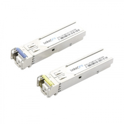 LinkedPRO Módulo Transceptor LP-IND-SFP-BD-1G-20, SFP, LC, 1250 Mbits/s, 20km, 1310nm, 2 Piezas 