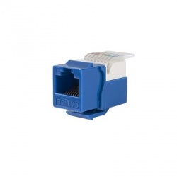 LinkedPRO Jack de Red Modular Cat5e, RJ-45, Azul/Blanco 