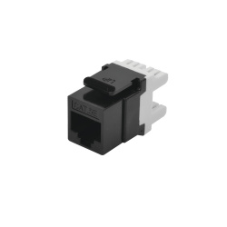 LinkedPRO Jack de Red Cat5e, RJ-45, Negro 