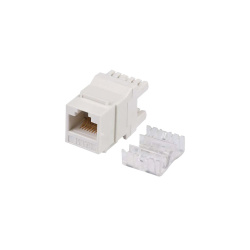 LinkedPRO Jack de Red Cat5e, RJ-45, Blanco 