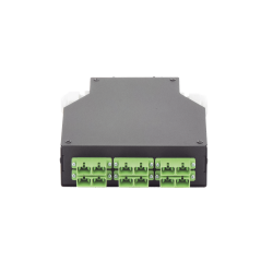 LinkedPRO Distribuidor de Fibra óptica, 6 Acopladores SC/APC Duplex, Monomodo, con Charola de Empalme 