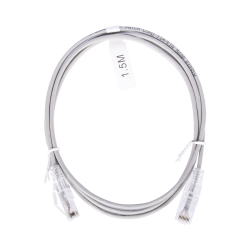 LinkedPro Cable Patch Cat6 UTP RJ-45 Macho - RJ-45 Macho, 1.5 Metros, Gris 