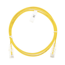 LinkedPRO Cable Patch Cat6 UTP RJ-45 Macho - RJ-45 Macho, 2 Metros, Amarillo 