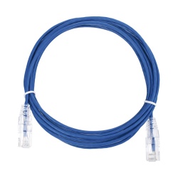 LinkedPRO Cable Patch Cat6 Slim UTP RJ-45 Macho - RJ-45 Macho, 3 Metros, Azul 