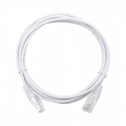 LinkedPRO Cable Patch Cat6 Slim UTP RJ-45 Macho - RJ-45 Macho, 3 Metros, Blanco 