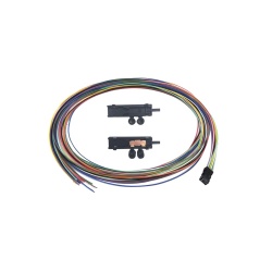 LinkedPRO Cable de Fibra Óptica Multimodo, 12 Fibras, 1 Metro 
