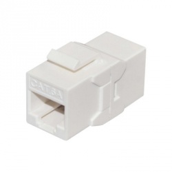 LinkedPRO Acoplador UTP Cat6a, RJ-45 Hembra - RJ-45 Hembra, Blanco 