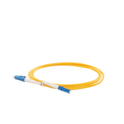 LinkedPRO Jumper de Fibra Óptica Monomodo, LC Macho - LC Macho, 1 Metro, Amarillo 